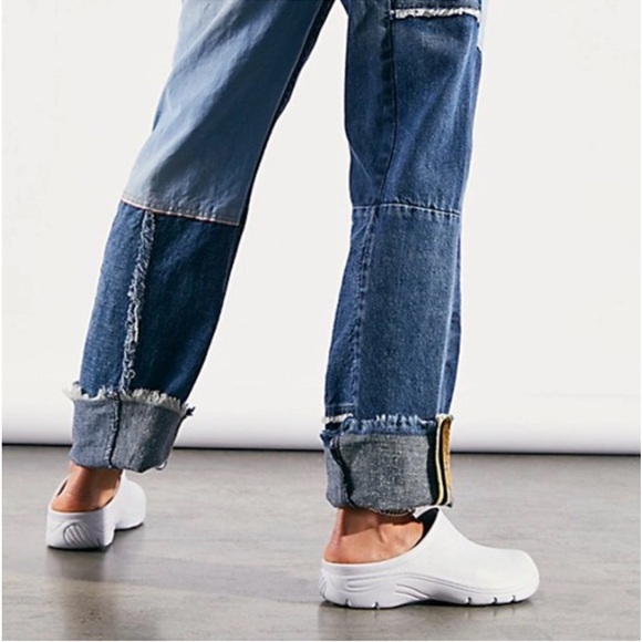 Jeffrey Campbell Birdie Danish Rubber Clogs in White Size US 9 / EU 40 - Picture 2 of 11